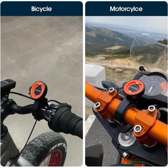 Bike Phone Mount,Motorcycle Phone Holder with Universal Adapter - Picture 6 of 7